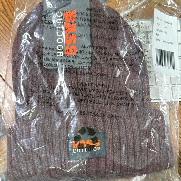 BASS OUTDOOR Women's Large Gauge Knit Beanie Hat One Size - Picture 2 of 4